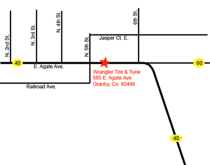 granby colorado map